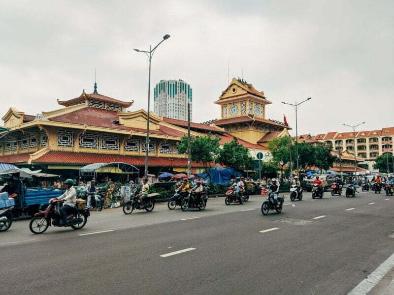 胡志明市濱城市場