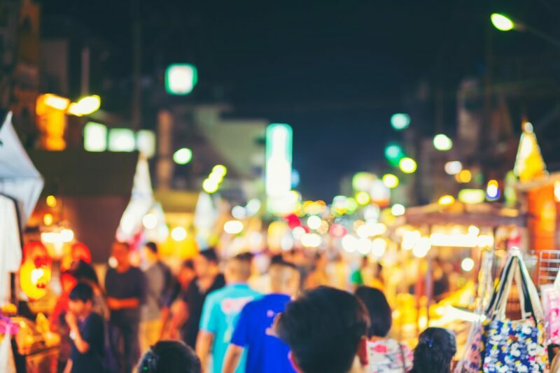 Pasar Malam Di Hanoi