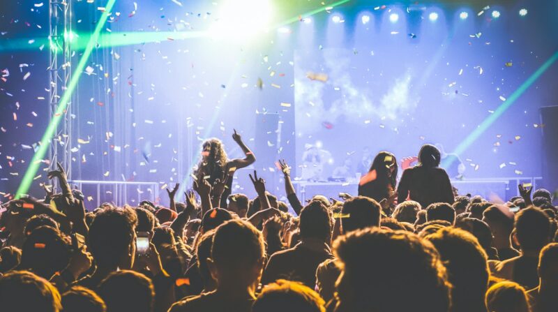 People dancing in a Vietnam Night Club