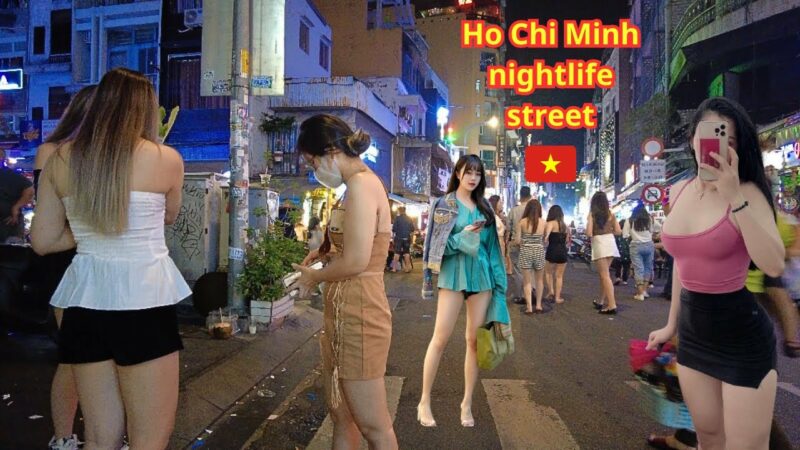 胡志明市女孩酒吧的最佳街道