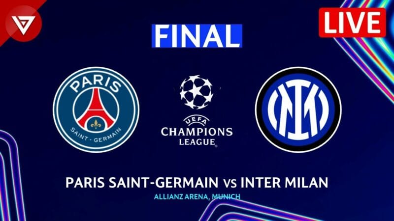 Champions League Final Between PSG Inter Milan shown at Bar 22 Girl Bar In Ho Chi Minh City
